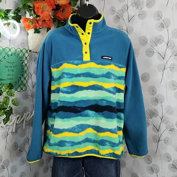 Lands' End Heritage Fleece Pullover - Picture 3 of 9